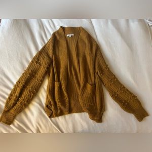 Madewell mustard sweater